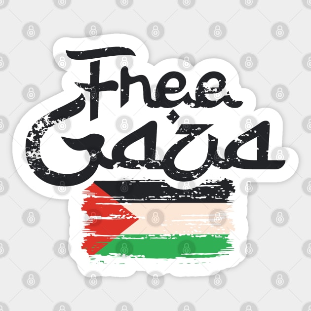 Free Gaza Sticker by Distant War